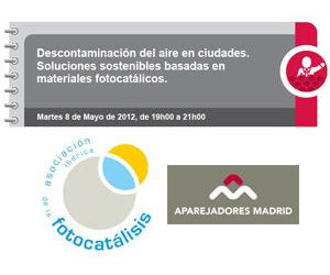 Jornada sobre la calidad del aire y su mejora con soluciones globales, basadas en la fotocatálisis