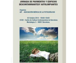 Jornada de pavimentos y edificios descontaminantes y autolimpiantes en Barcelona