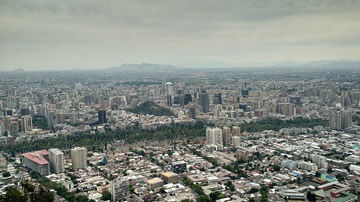Santiago de Chile se ahoga en una nube de contaminación
