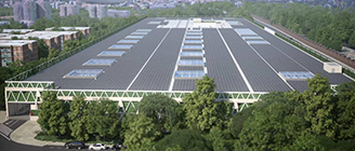 La EMT construirá una gran cochera verde en La Elipa