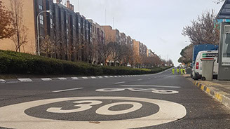 Las pinturas fotocatalíticas de Proquicesa reducen la contaminación del aire en Madrid