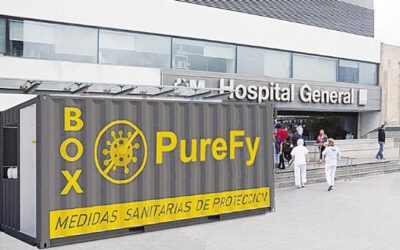 Box Purefy, reciclaje y sostenibilidad contra el coronavirus