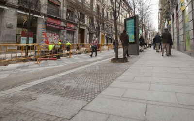 Este pavimento hace que las calles de Madrid descontaminen y purifiquen el aire