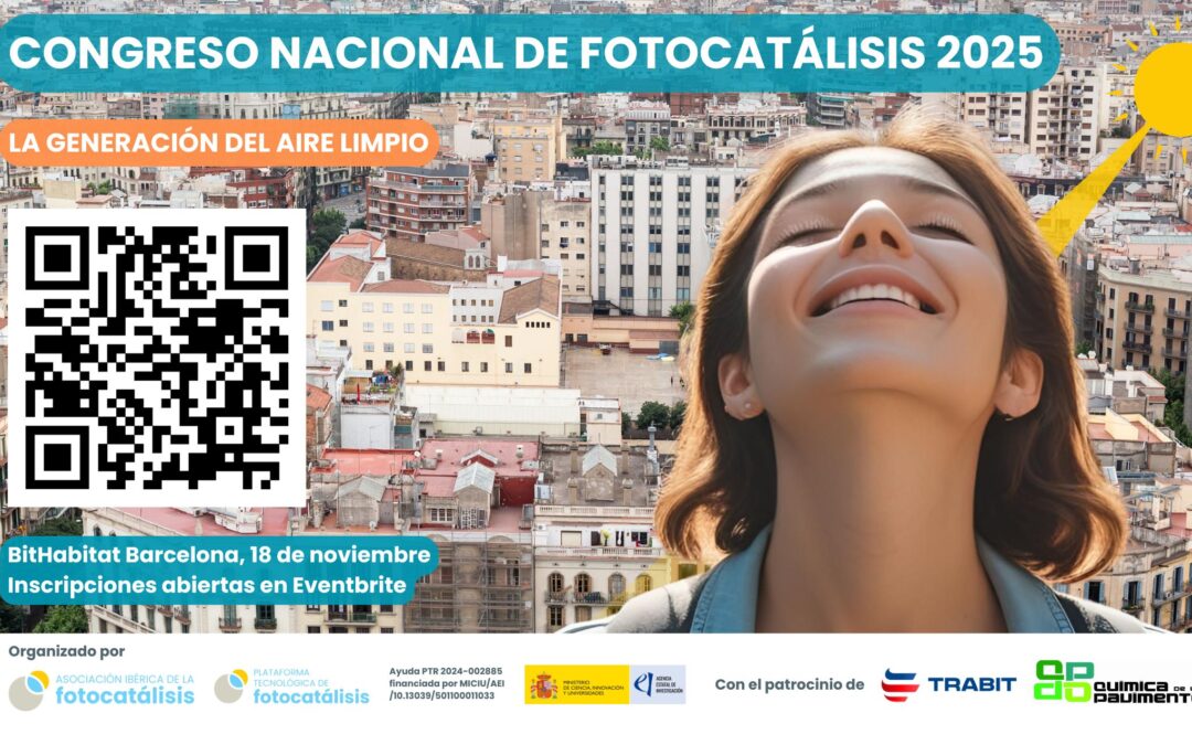 Abiertas las inscripciones para el Congreso Nacional de Fotocatálisis 2025