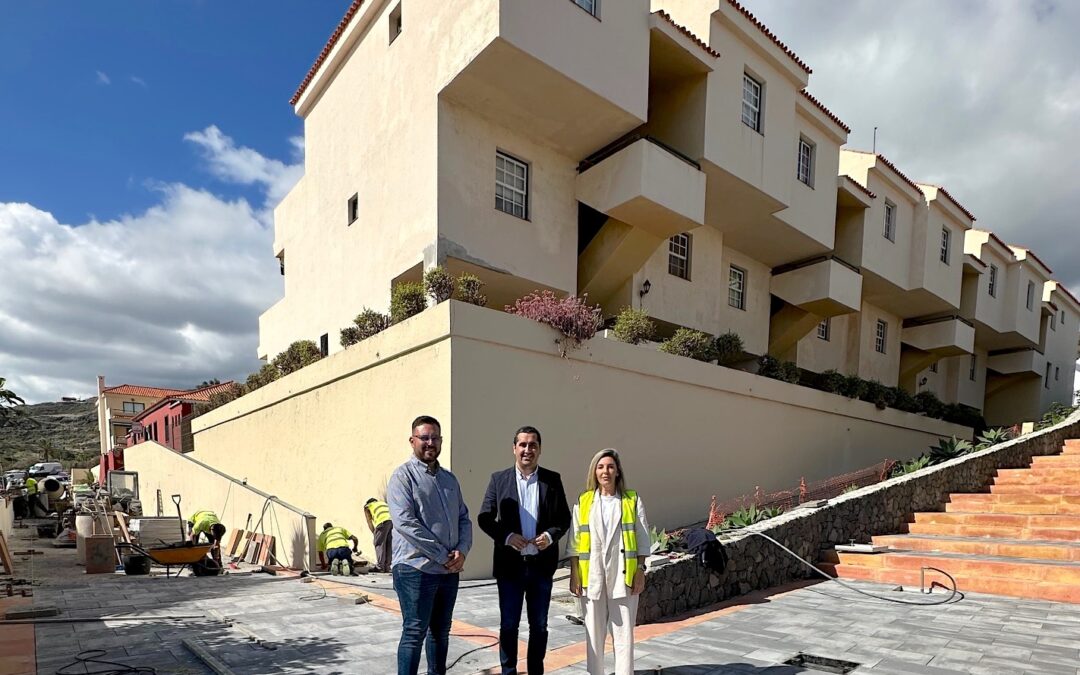 La mejora del entorno peatonal de Las Salinas de Los Cancajos entra en su fase final