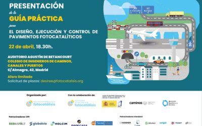 Los pavimentos fotocatalíticos, eje de una jornada técnica para la presentación de la Guía Práctica sobre infraestructuras sostenibles