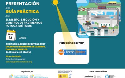 Tecnofirmes se suma como patrocinador VIP a la presentación de la Guía Práctica de Pavimentos Fotocatalíticos