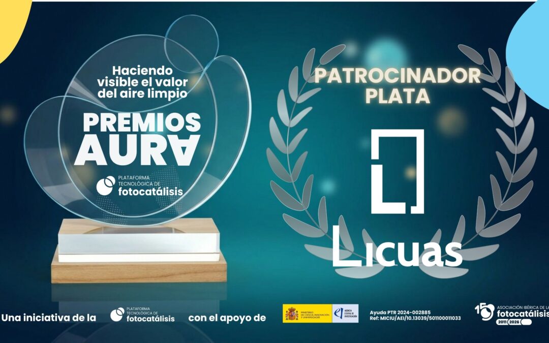 Licuas se incorpora a los Premios AURA 2026 como patrocinador Plata