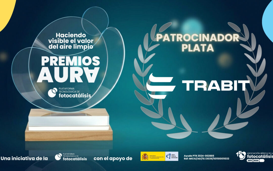 TRABIT se incorpora a los Premios AURA 2026 como patrocinador Plata